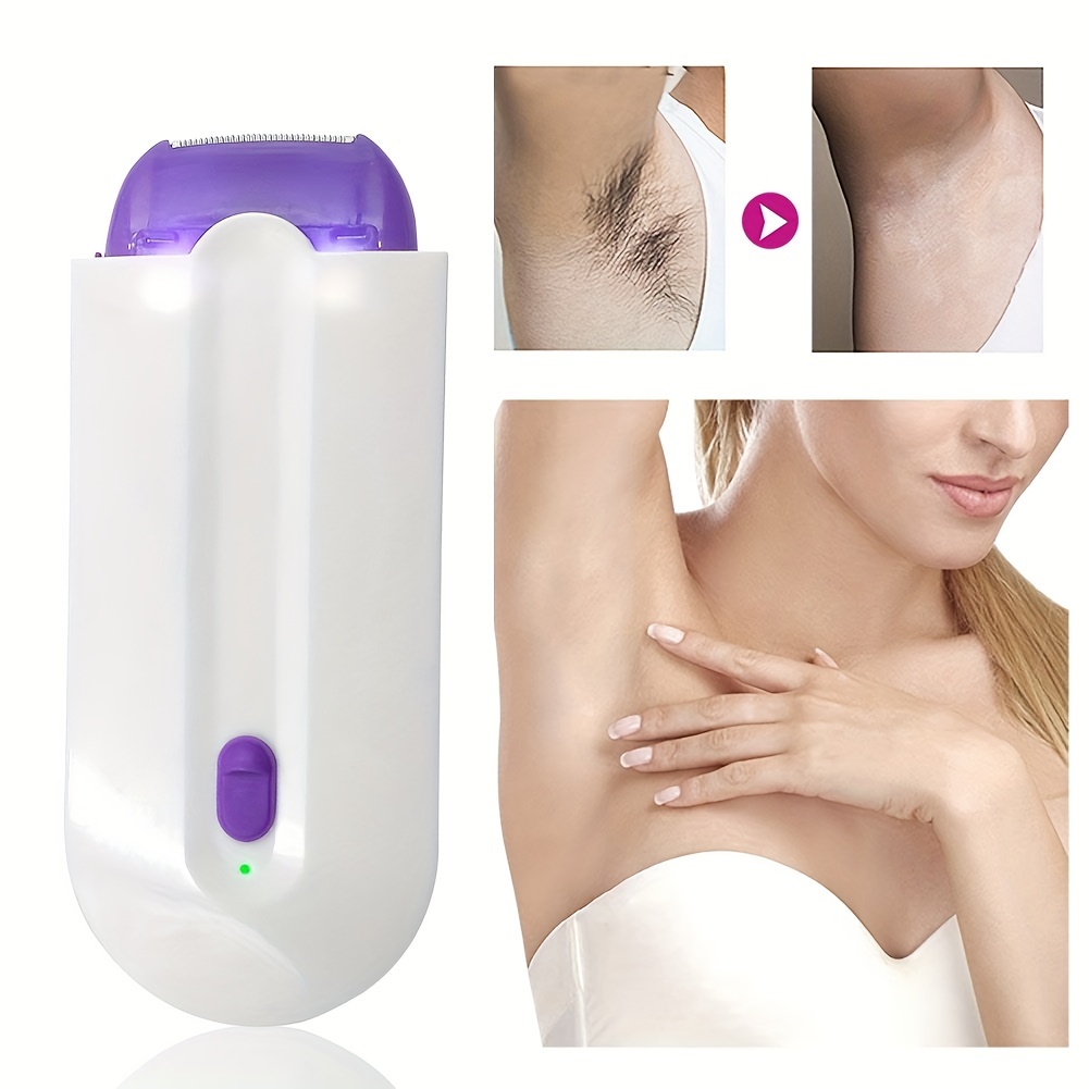 Electric Shaver Hair Remover Epilator Home-Use Depilation Shaving  Rechargeable Bikini Laser Touch Hair Remover For Women