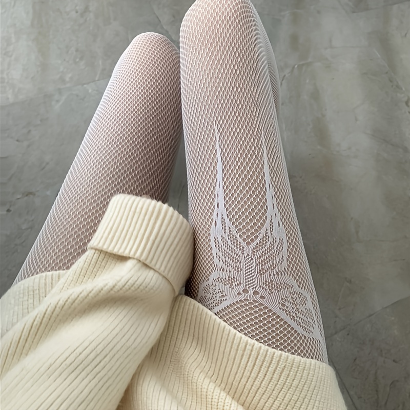 Butterfly Fishnet Tights