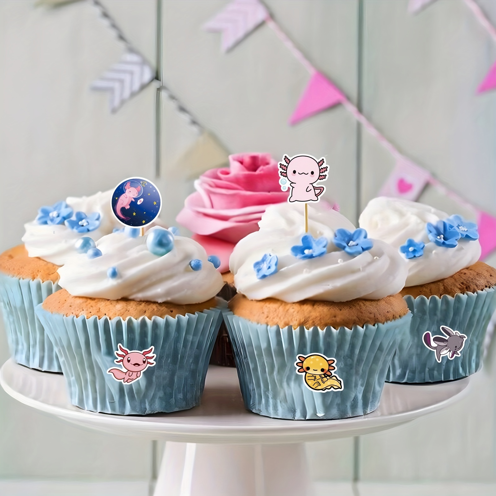 Cupcakes Waterproof Stickers