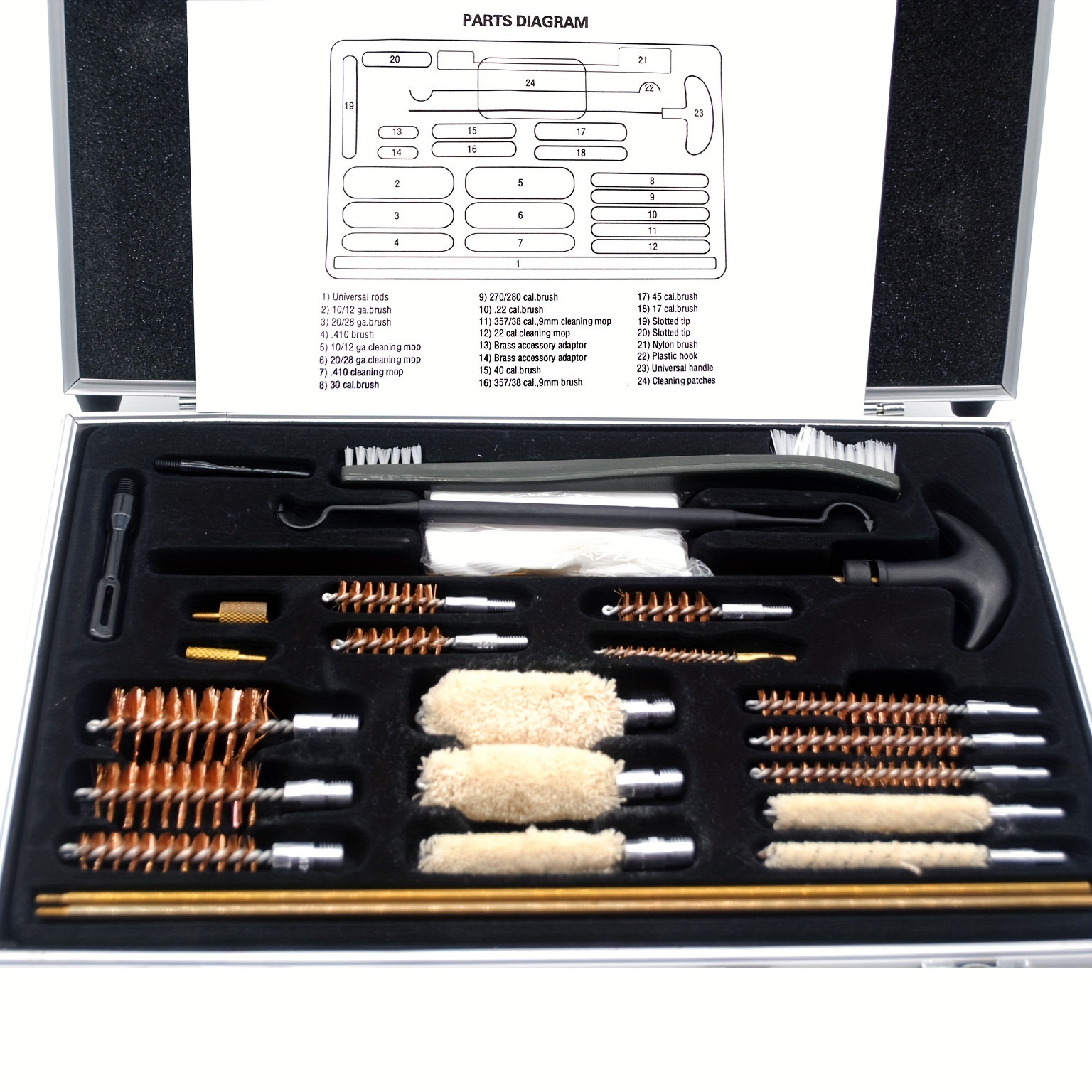 Buy Rifle & Shotgun Cleaning Kit with Aluminum Rod and More