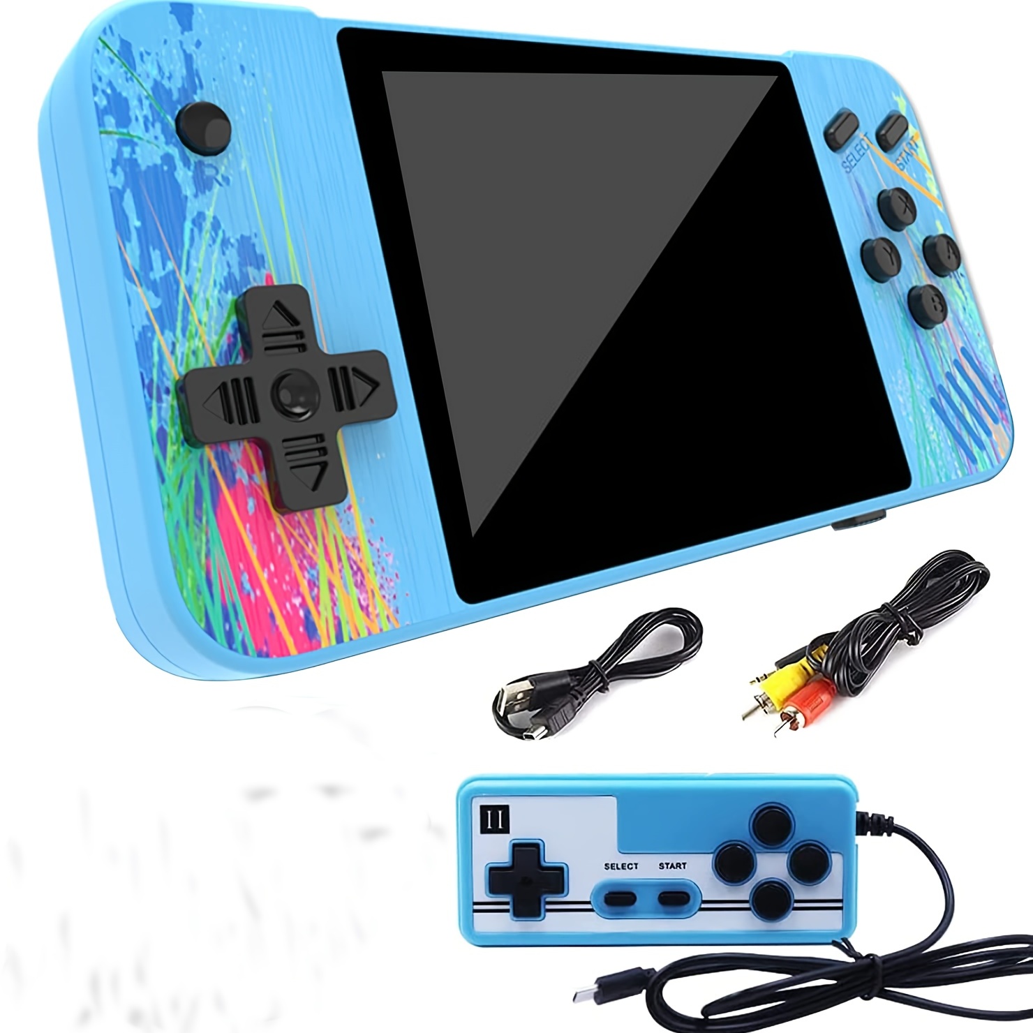 Children Handheld 3.5inches Game Console For Kids Adults Preloaded Classic Retro Nostalgic