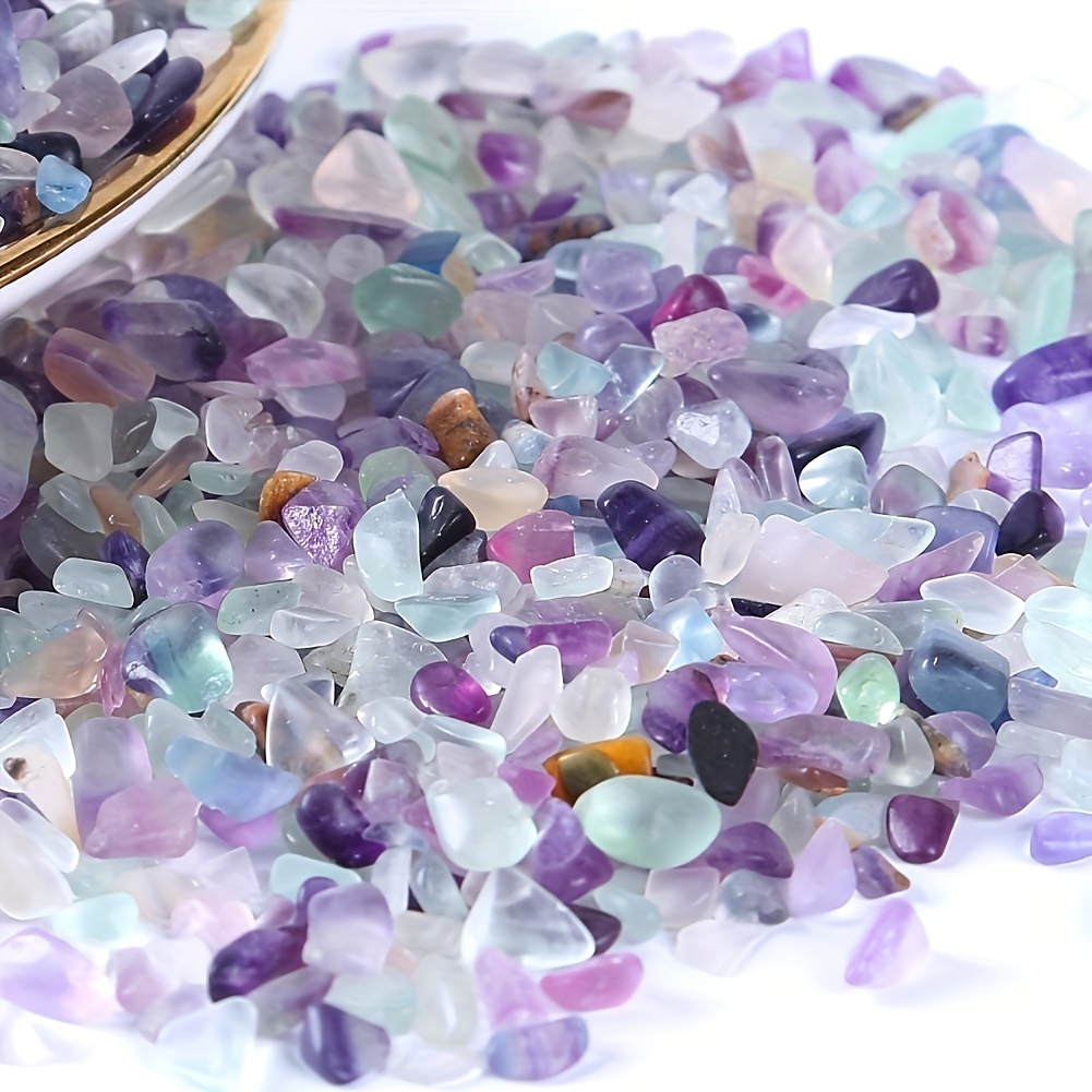  1 Lb Amethyst Crystal Chips Bulk Fish Tank Decorations  Aquarium Rocks Gravel Vase Filler Stones Crystals For Candle Making Witch  Kit Gravel For Plants Quartz Sand Gemstone Terrarium Supplies