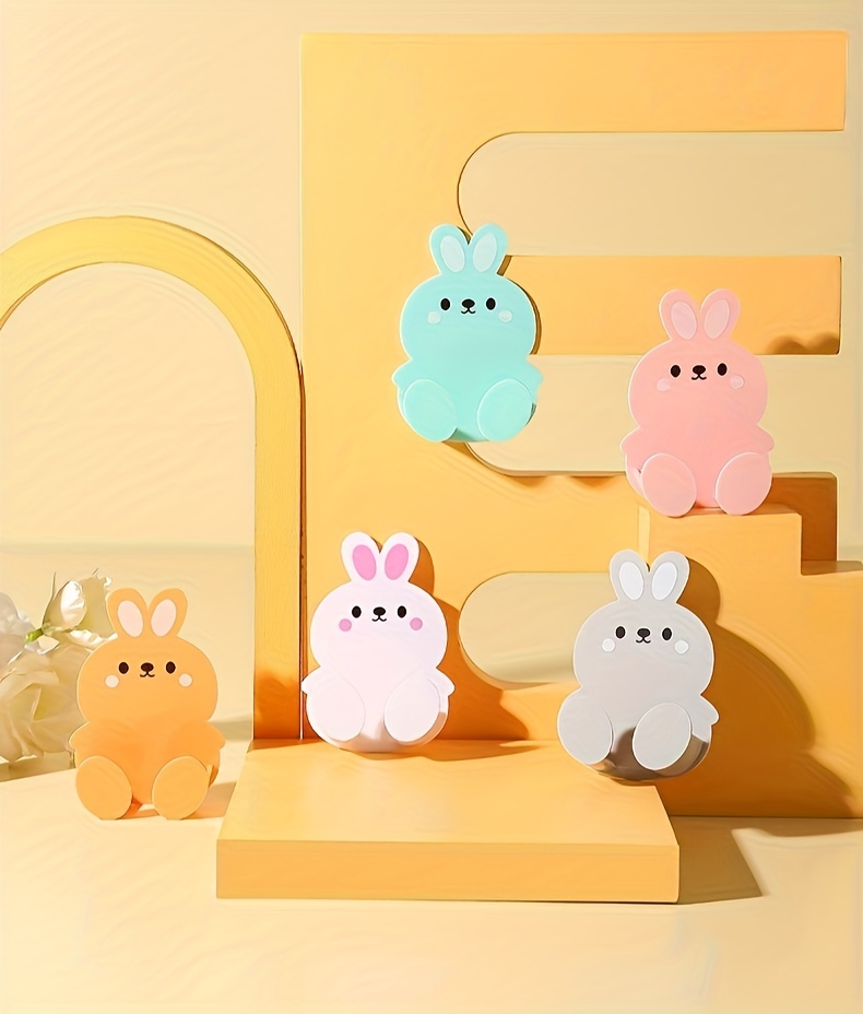 Plastic Cute Rabbit Design Hook Multifunctional Socket Hook - Temu