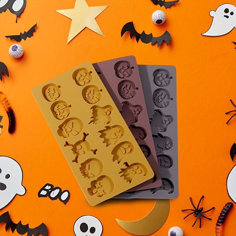 Halloween Theme Silicone Mold - Halloween Fondant Molds 