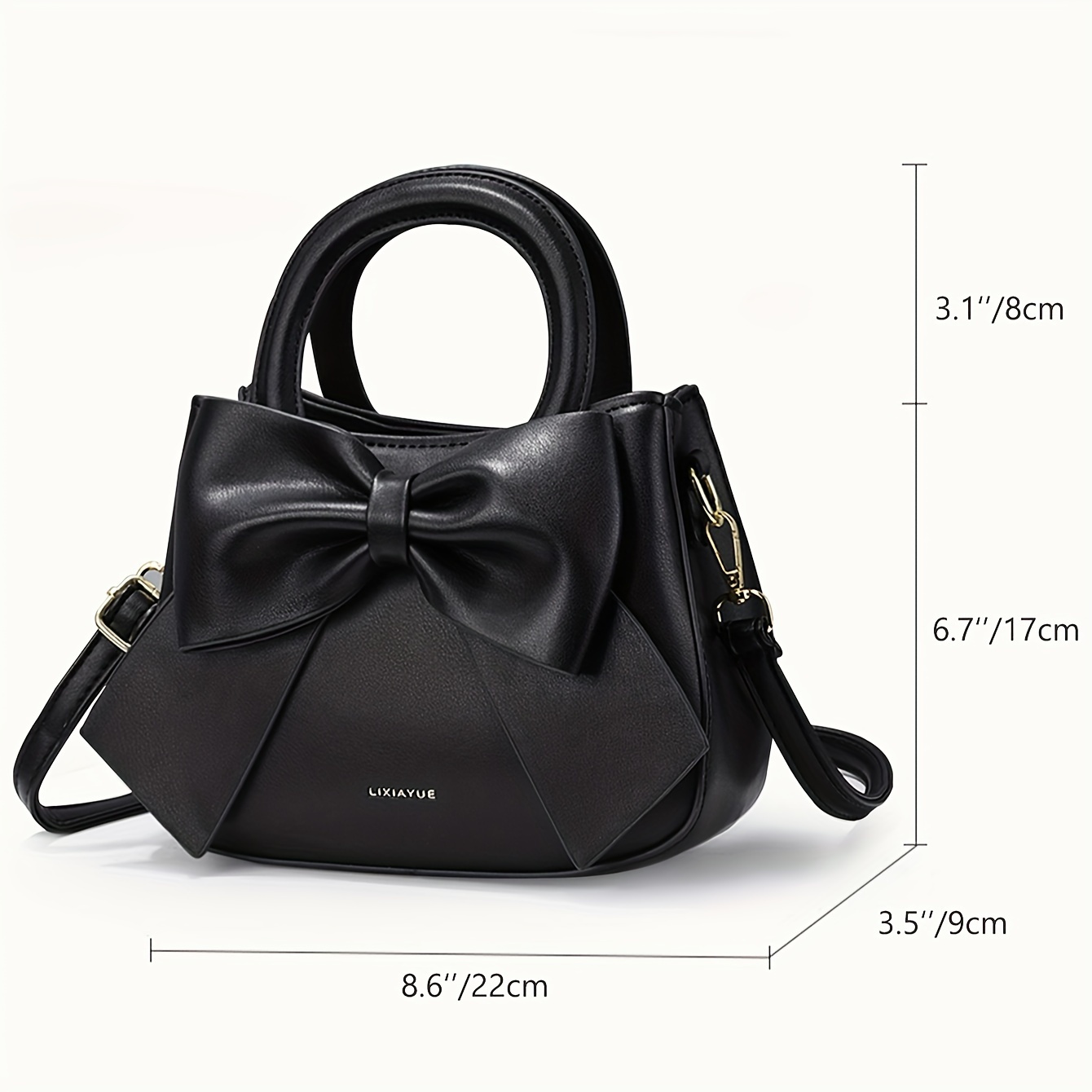 Evening Bags TOUTOU Stylish Girls Crossbody Bag With Bowtie Handle Purse  Shoulder Strap Versatile And Cute Handbag For Daily Use From Diyplant,  $38.23