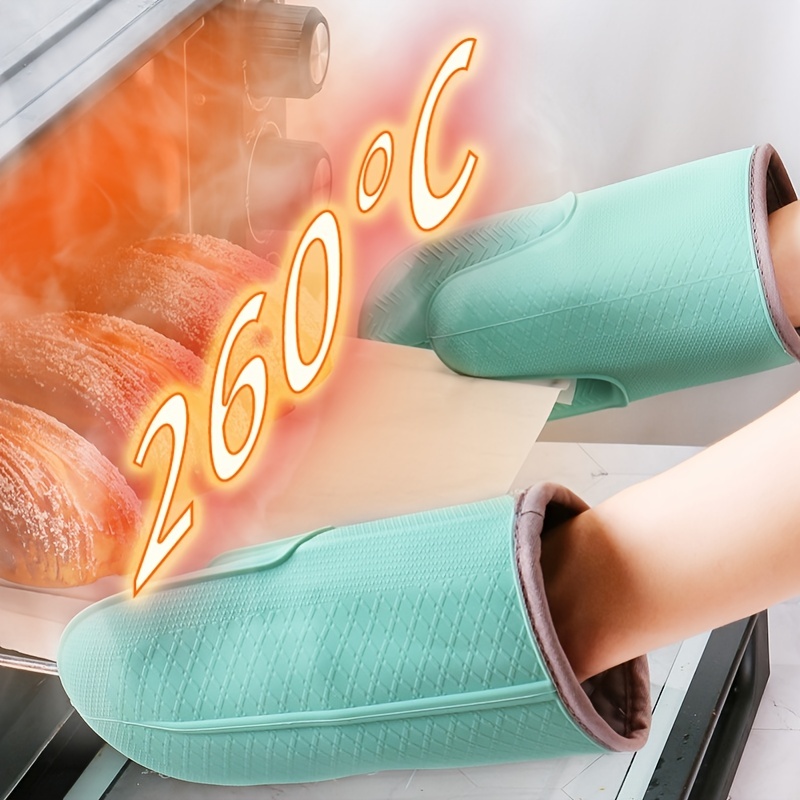 Silicone Crocodile Shape Short Oven Mitt Kitchen Heat - Temu