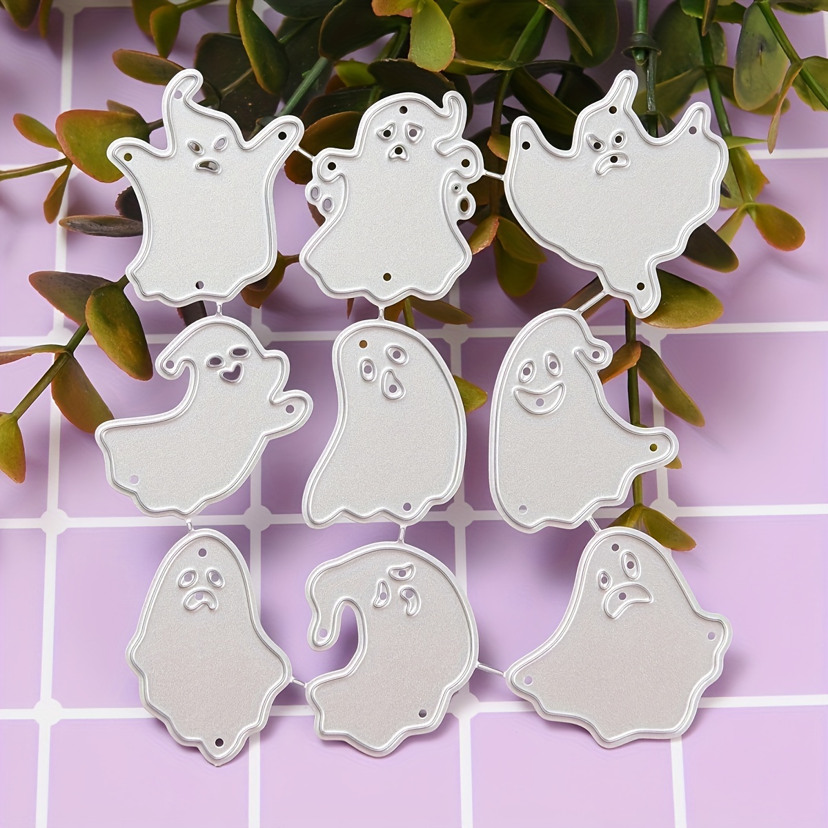 ZFPARTY Halloween Ghost Couple Shaker Metal Cutting Dies Stencils