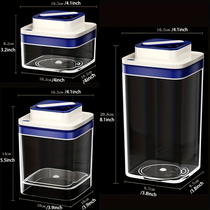 Vacuum Sealed Canister Household Fresh-keeping Box Refrigerator