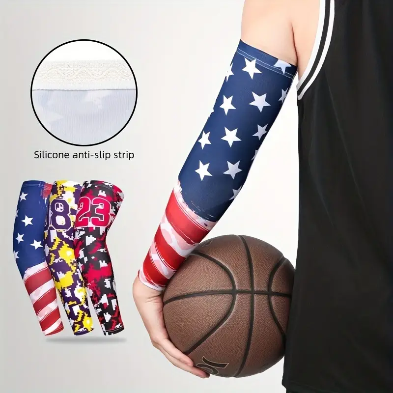 1pc High Performance Sports Compression Arm Sleeves Youth Adult Sizes For  Enhanced Performance In Football Baseball Basketball Cycling Tennis -  Sports & Outdoors - Temu