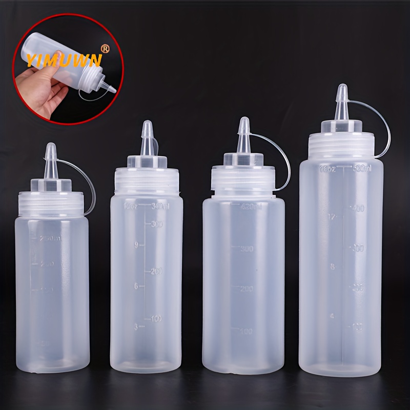 Condiment Squeeze Bottles Squeeze Bottle Plastic - Temu