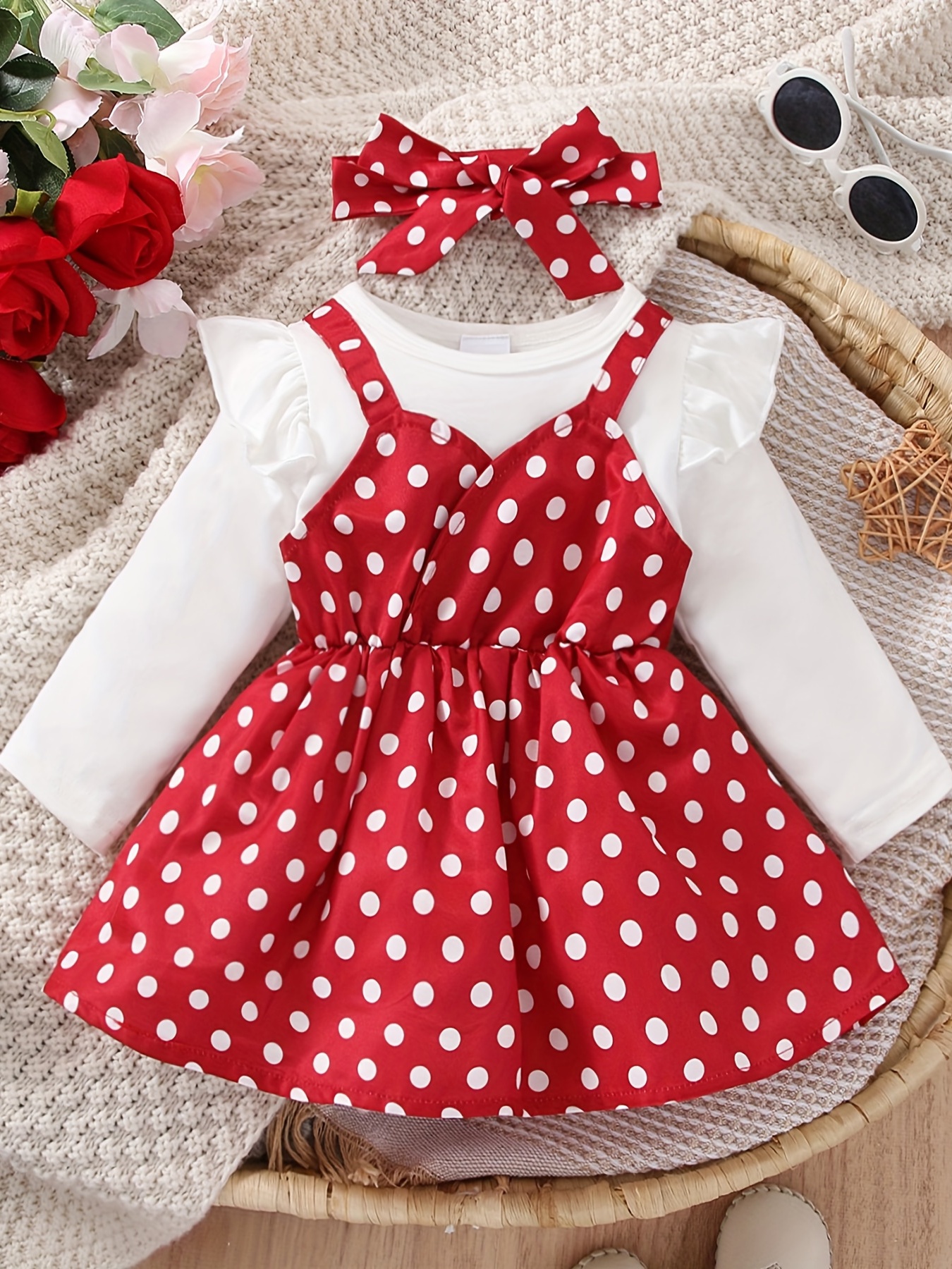 Cute polka 2024 dot dress