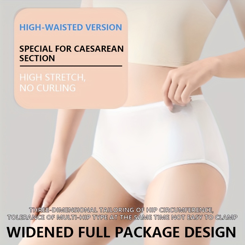 7 Pcs Women's Disposable Underwear, Pure Female Underwear For Travel  Outdoor Trip Menstrual Period Postpartum Supplies(Size:XL)
