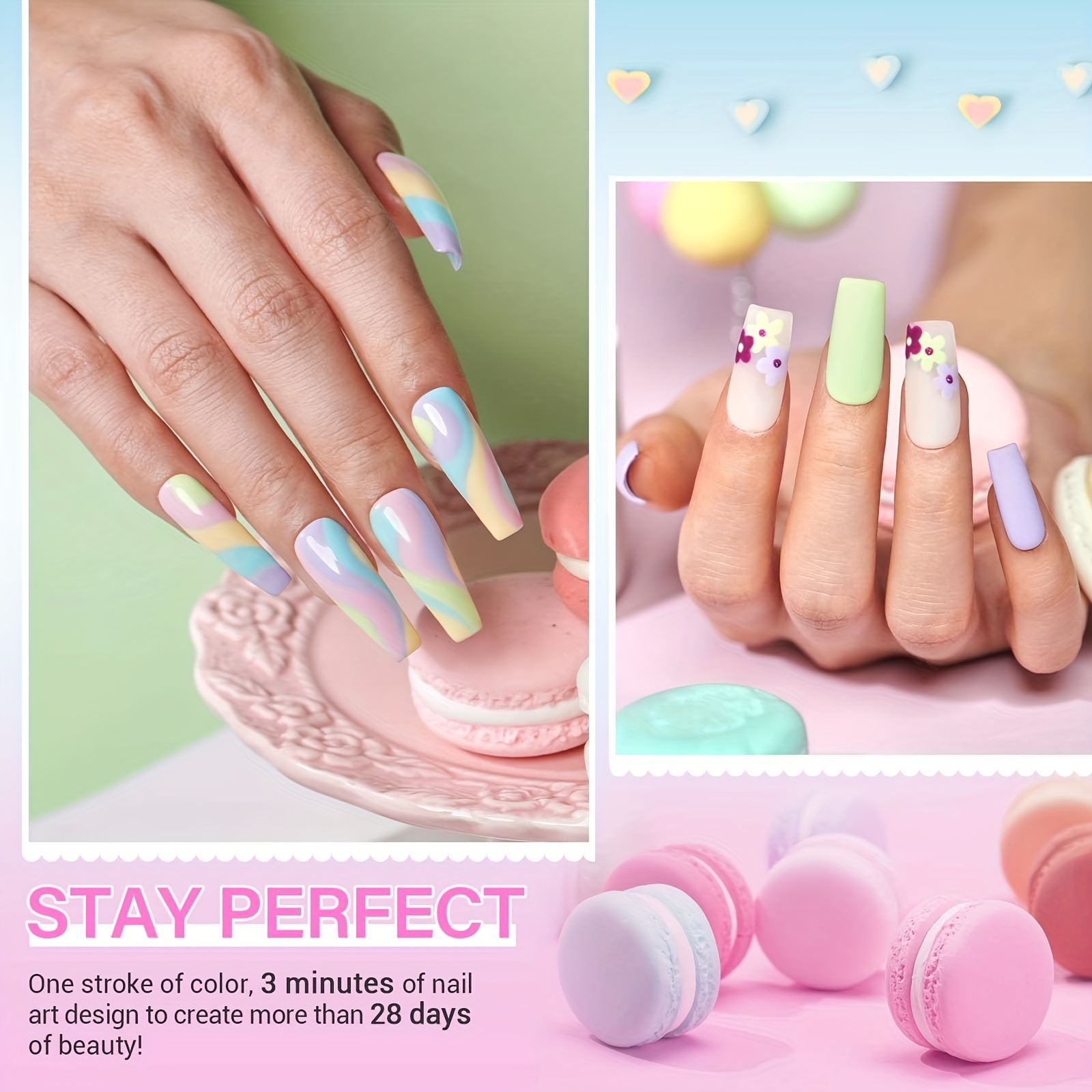 Get Trendy with our Pastel Nail Wraps: Best Nail Strip for Nail Design –  shopsawyerandscout