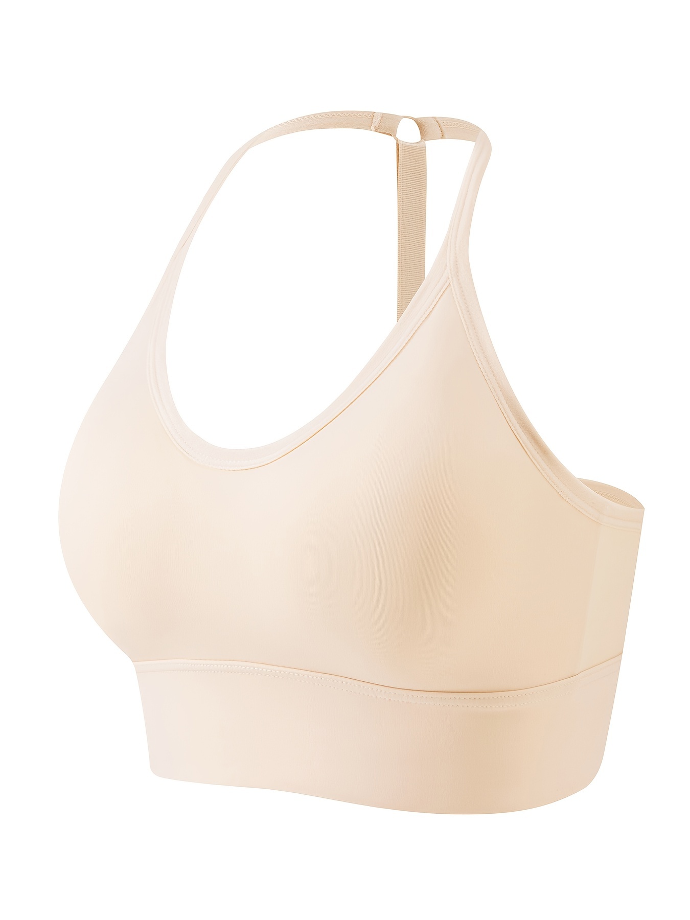 Seamless Halter Sports Bras Comfy Breathable Yoga Fitness - Temu