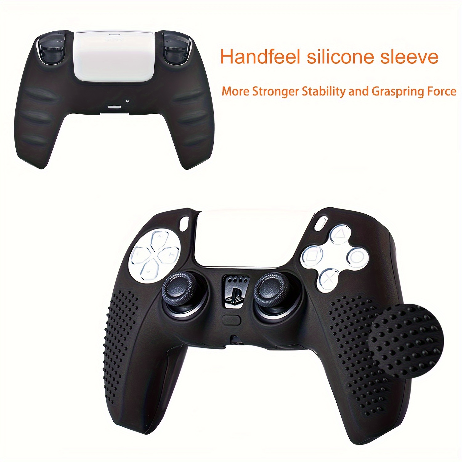 Anti slip Silicone Cover Case Ps5 Edge Controller Soft - Temu