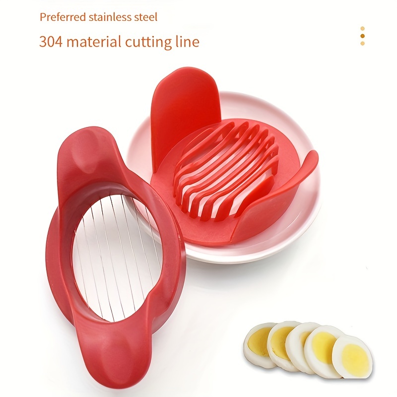 Egg Slicer Egg Cutter Strawberry Slicer Heavy Duty Stainless - Temu