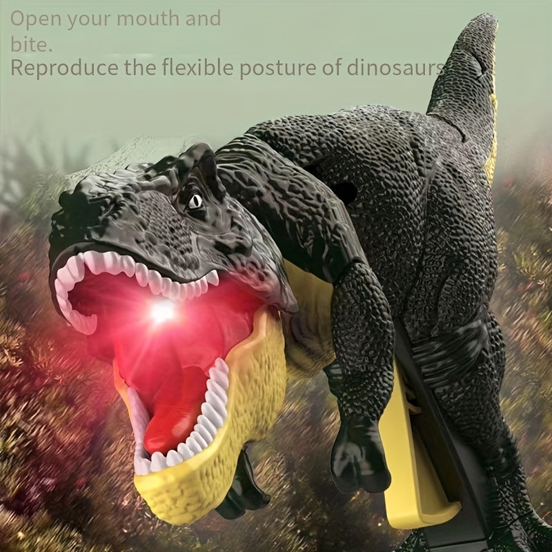 Remote Control Dinosaur Toys Kids Light Realistic Roaring - Temu