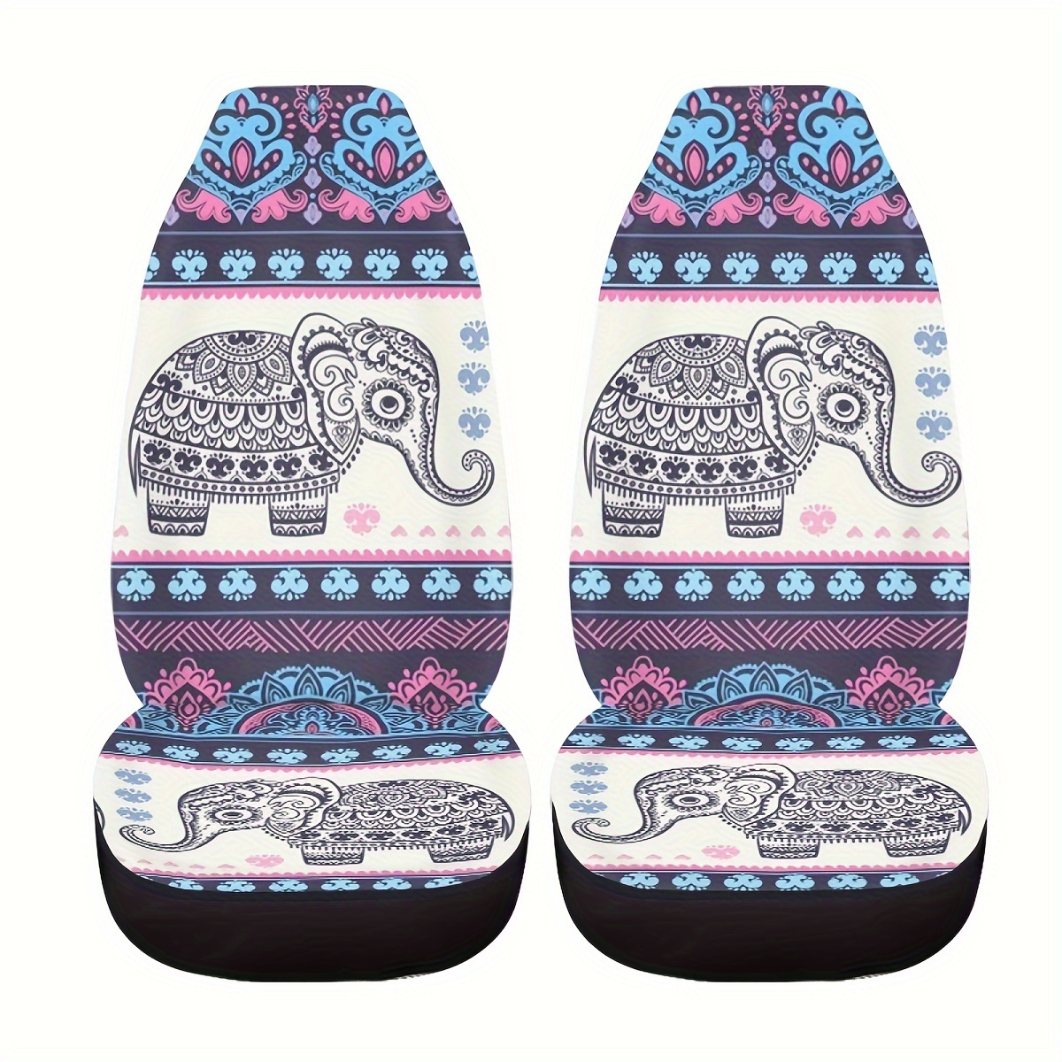 Elephant car clearance seat strap covers