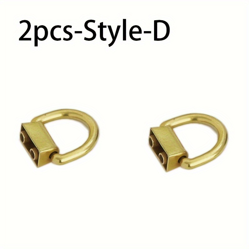 2PCS Golden Purse Rivet Handbag Hardware Hardware Rivet 