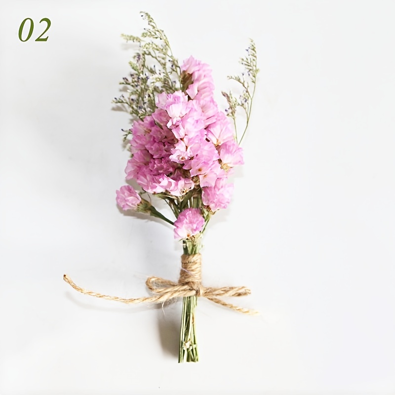 8pcs, Long-Lasting Dried Babys Breath Flowers Bouquet for Weddings, Home  Decor, and DIY Projects