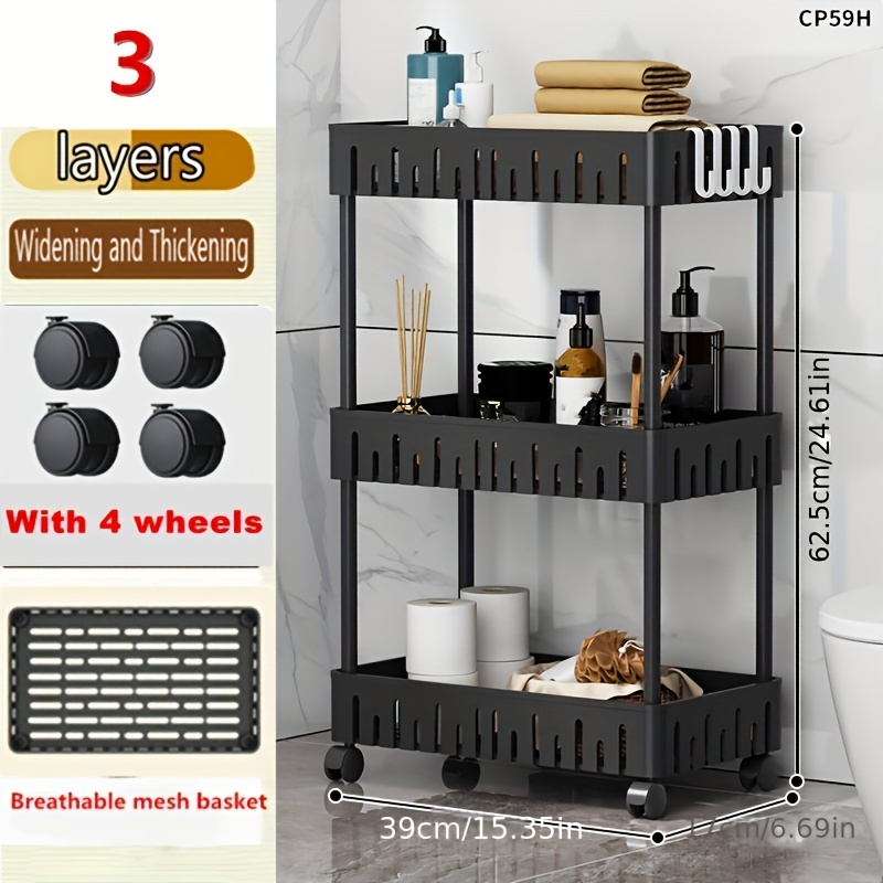 Multifunctional Three layer Cosmetics Storage Rack With - Temu Malaysia