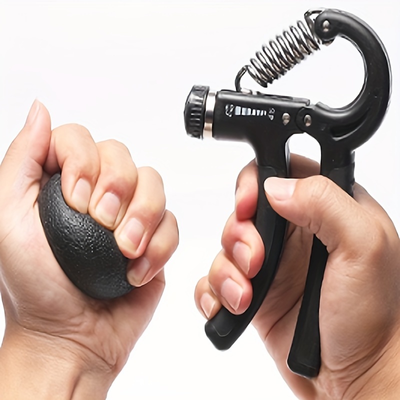 Adjustable Hand Grip Strengthener, Finger Strength Trainer,  22LB-220LB(10-100KG) Grip Strength Trainer for Muscle Training