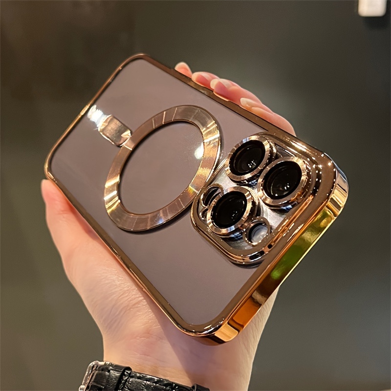For iPhone 14 Pro Max 13 12 11 Luxury Rhinestone Mag Safe Magnetic