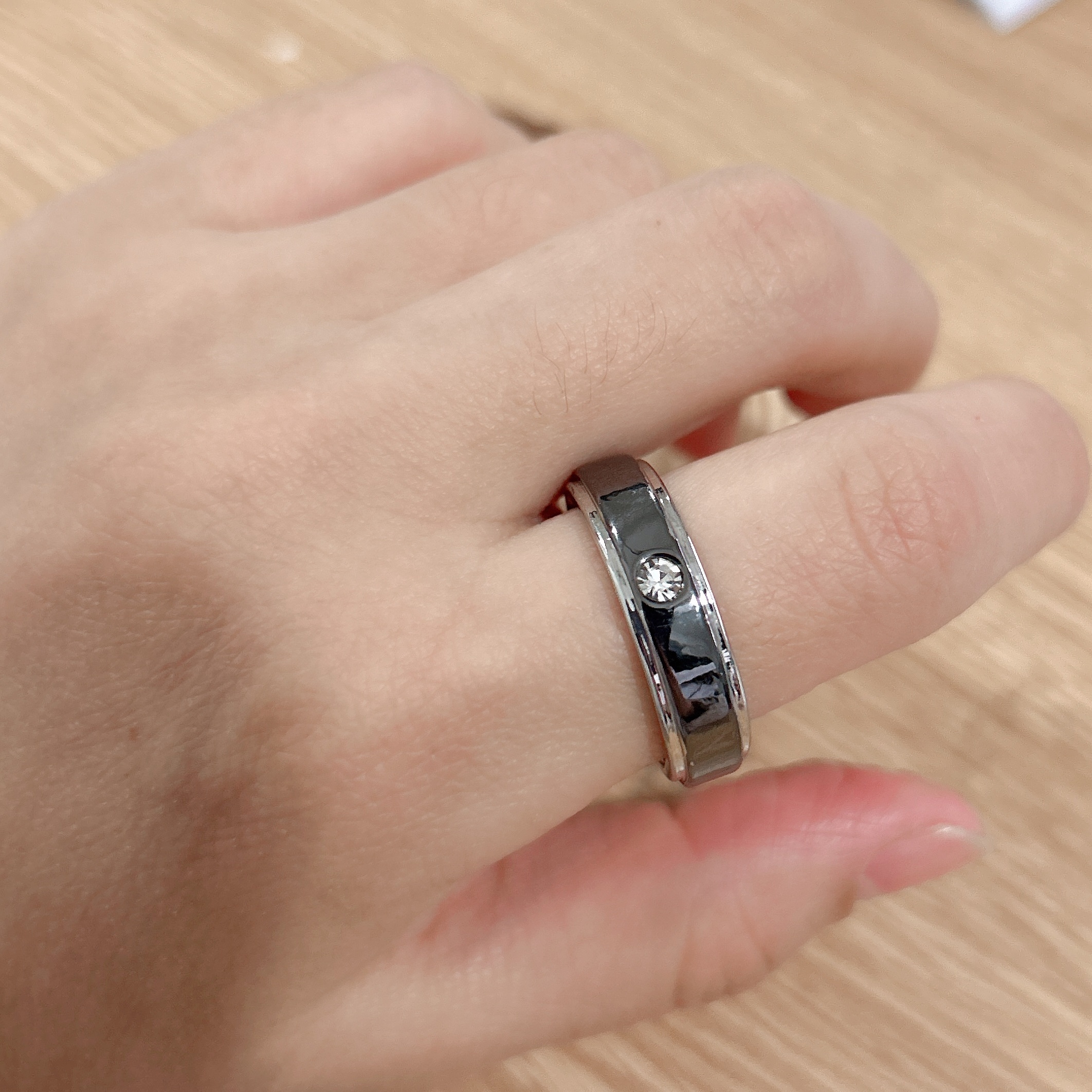 Bague Argent Sterling 925 Saphir Bleu Lab - Homme - Taille US 4 à 12 - Neuf Sans Emballage