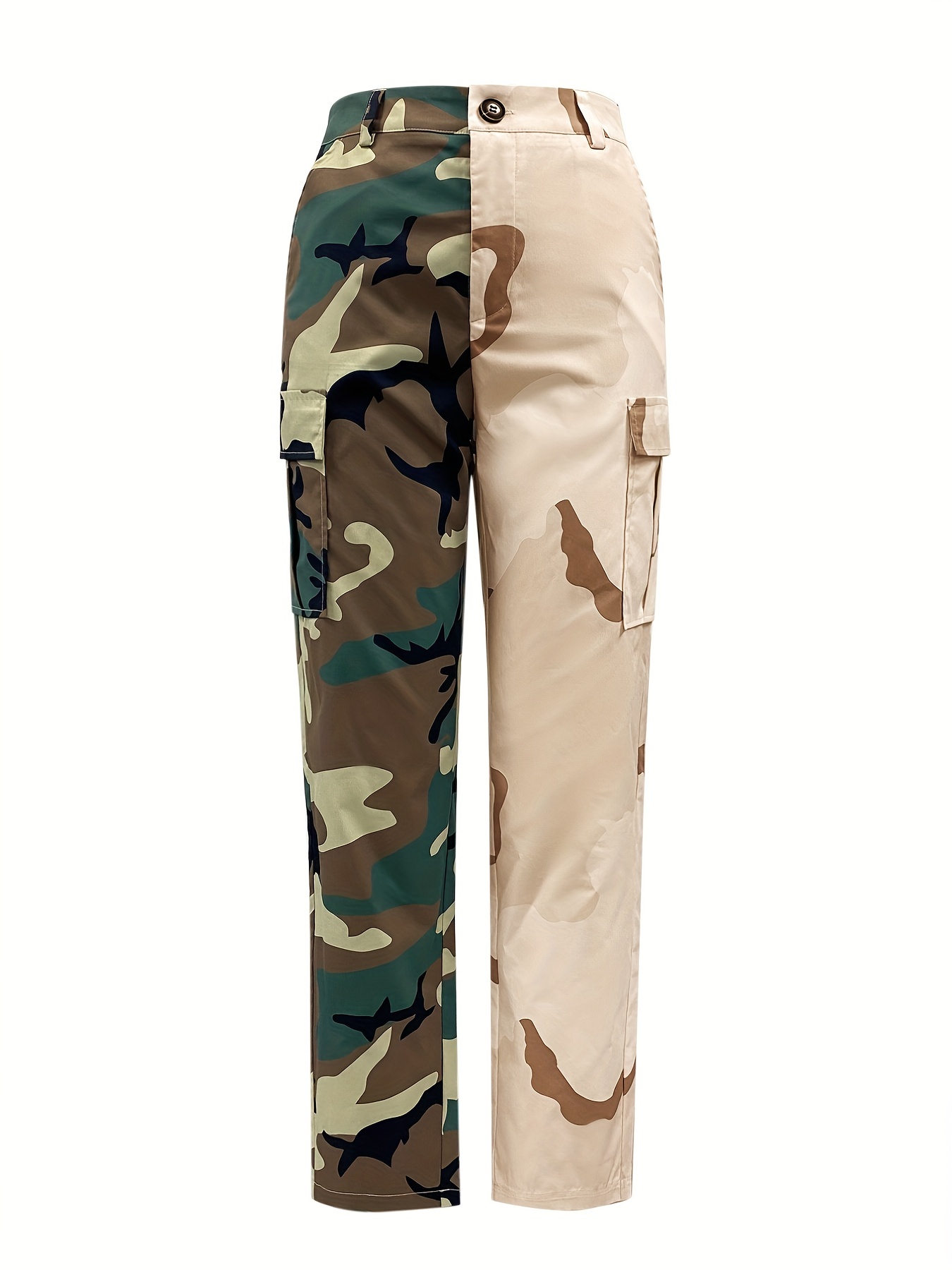 Pantalon treilli  Camouflage cargo pants, Mens pants casual, Cargo pants  men