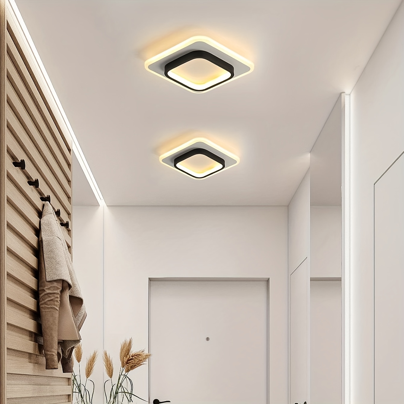 Salle de séjour moderne de la lampe LED simple chambre atmosphérique lampe  de plafond - Chine La lumière au plafond, lampe de la poignée de commande  au plafond