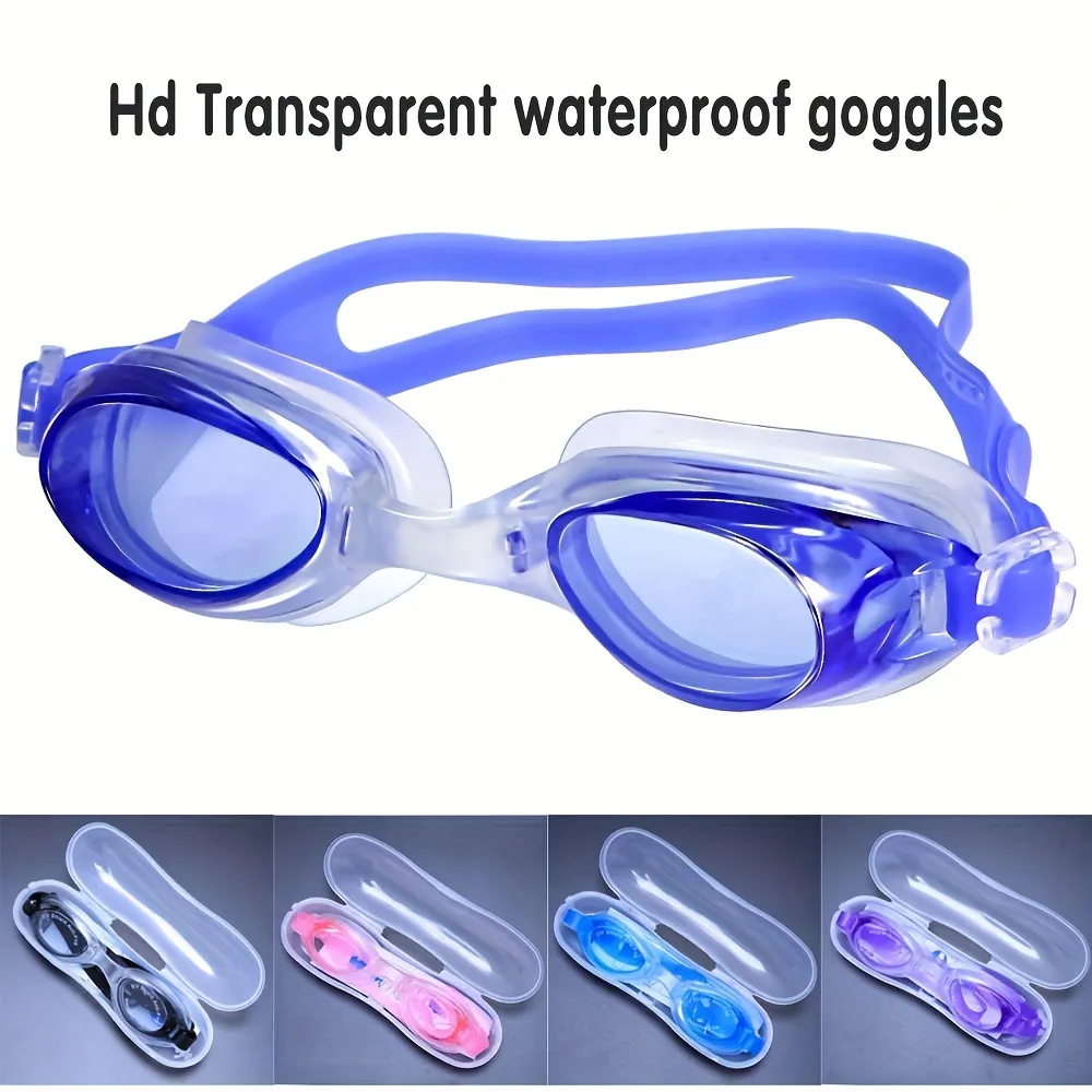 Hd Waterproof Swimming Goggles For Men And Women Swimming Equipment Quick and Secure Online Checkout Temu Portugal