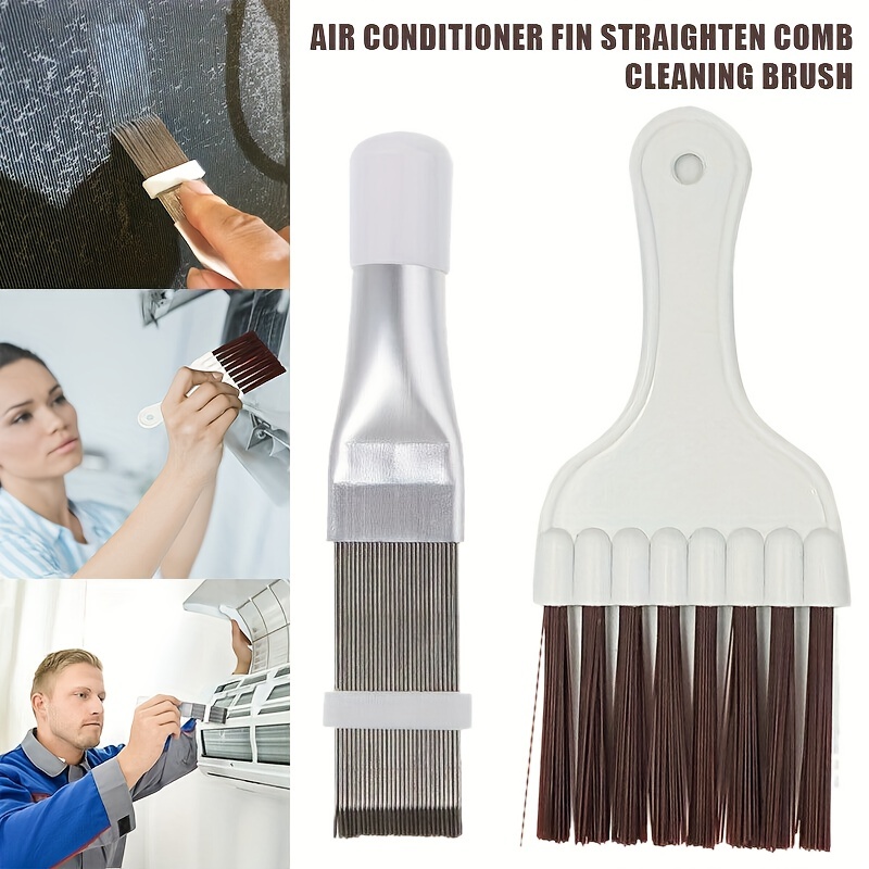 4 Packs Air Conditioner Condenser Fin Cleaning Brush Refrigerator
