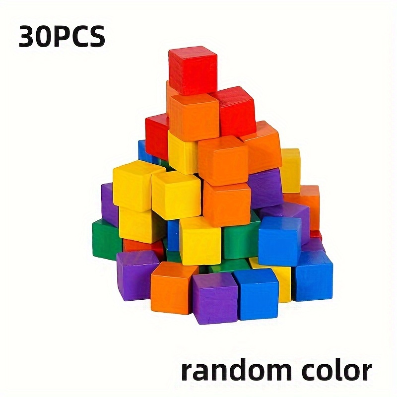 Jeu de construction cubes colorés 100 pièces