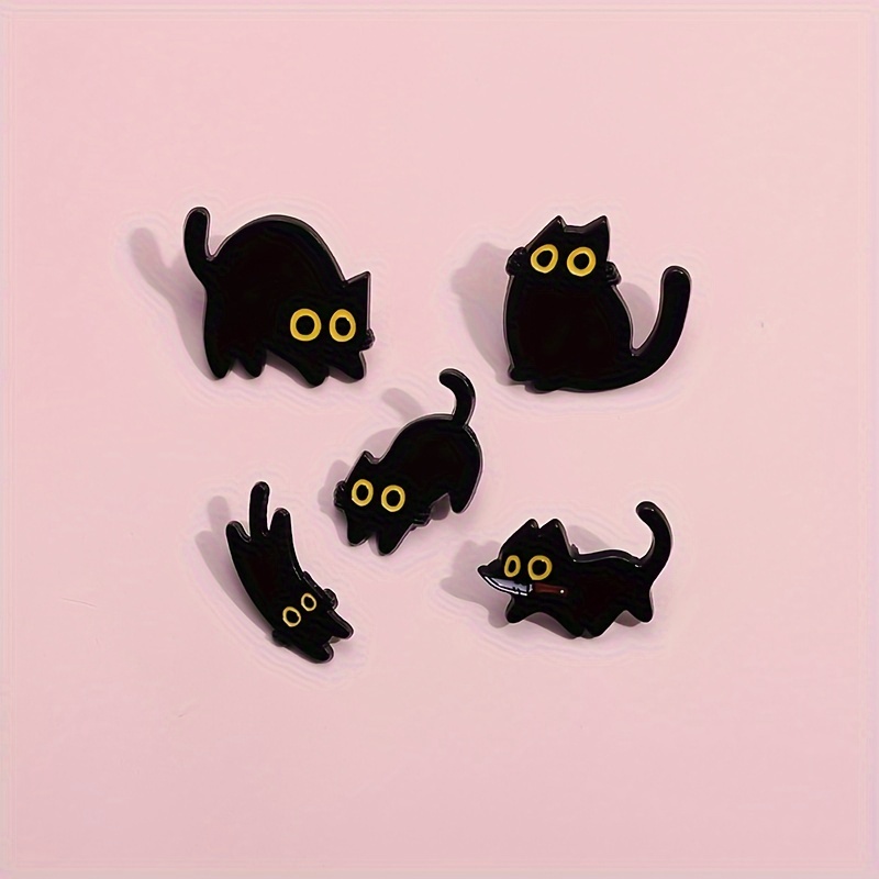 Couple Cat Enamel Pins