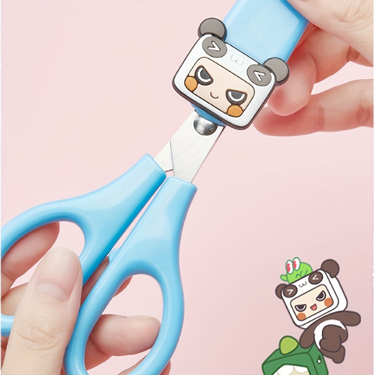 Deli Cute Kawaii Scissor Desk Stand Design Scissor For - Temu