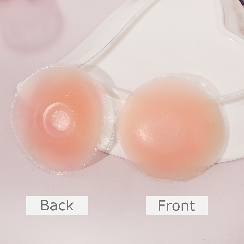 Nipple Cover Adhesive Bra Breast Petals Reusable Silicone Pad 3