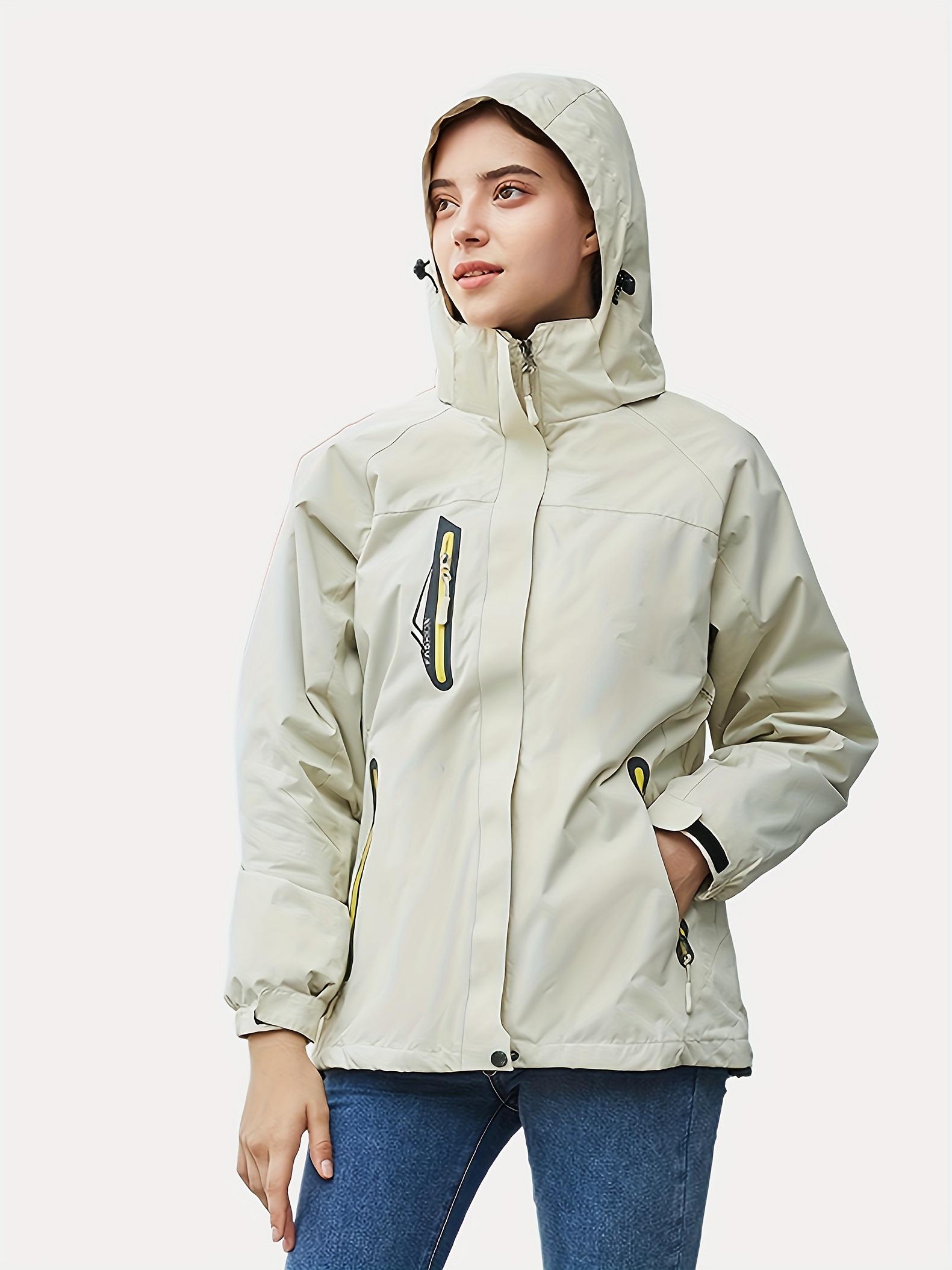 Veste de plein air coupe-vent pour femme - Camping et Bivouac