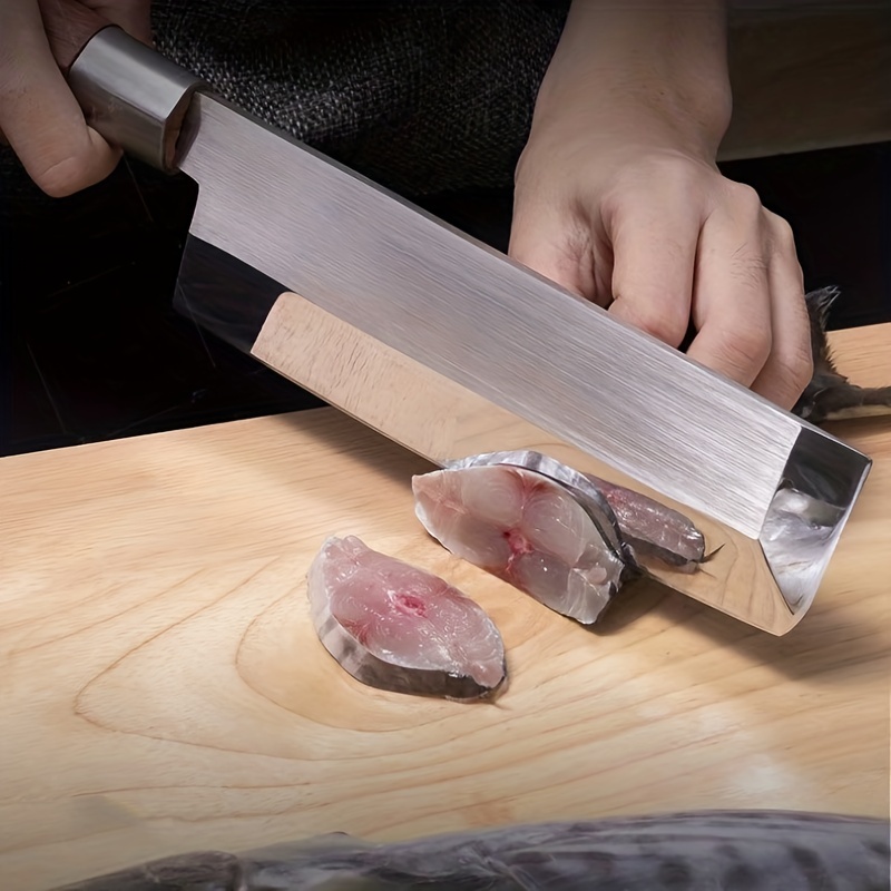 1 pieza, cuchillo de chef japonés Kiritsuke, cuchillos de cocina de acero  forjado a mano, cuchillo de chef profesional para carne, sashimi, sushi, sal