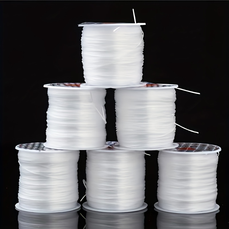 Transparent Nylon Thread Fishing Line Elastic/non elastic - Temu Mauritius