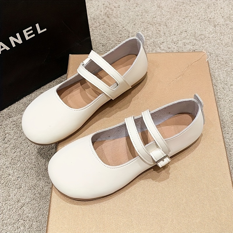 New Mary Janes Women Round Toe Casual Shoes Flat Shoes Ladies
