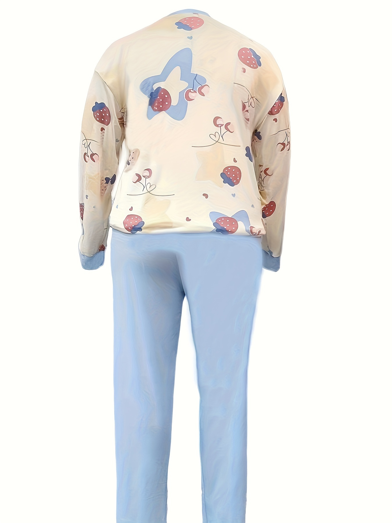Conjunto de pijama de mujer Conjunto de pijamas de manga larga for