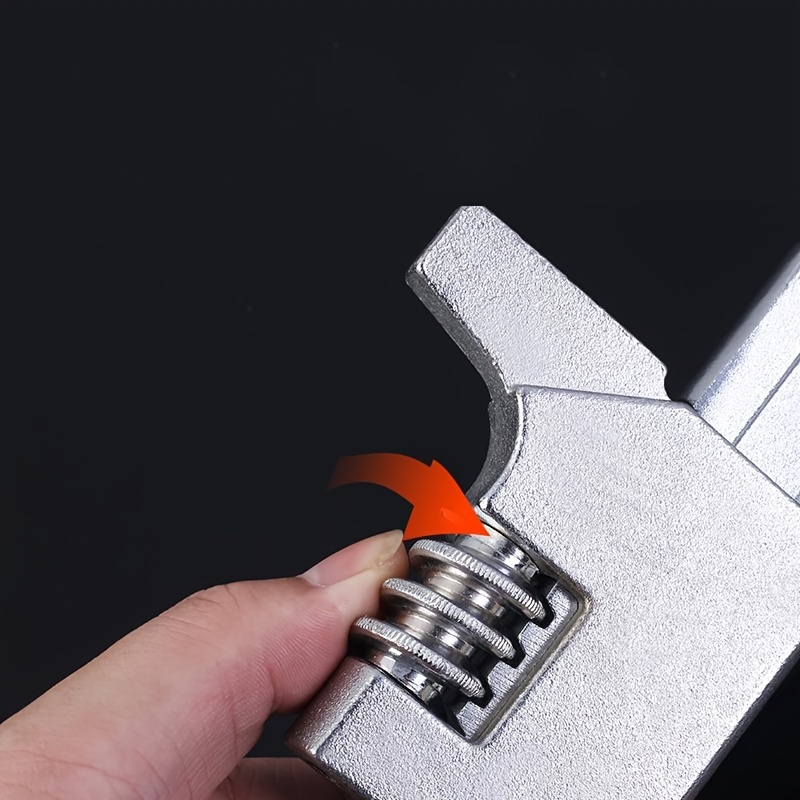 F-förmiger Schraubenschlüssel einstellbar Universalschlüssel aus