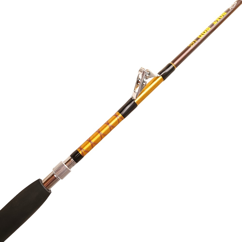 31.75KG-40.82KG Slow Jigging Rod, 165cm/5.4ft 2-section Fishing Rod For  Boat Fishing, Trolling Fishing Rod