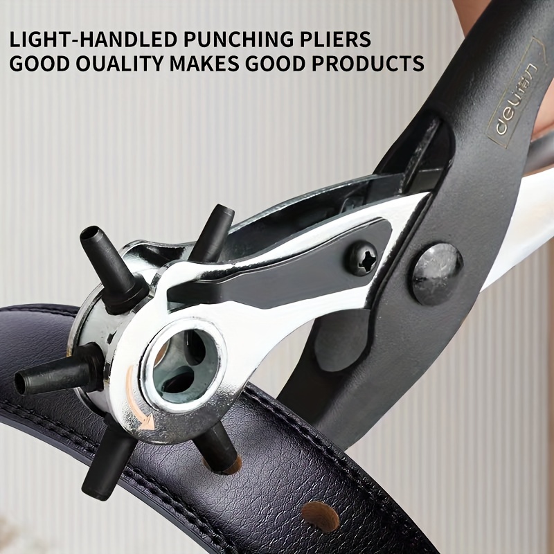  Leather Hole Punch & Belt Hole Puncher Easily Punches