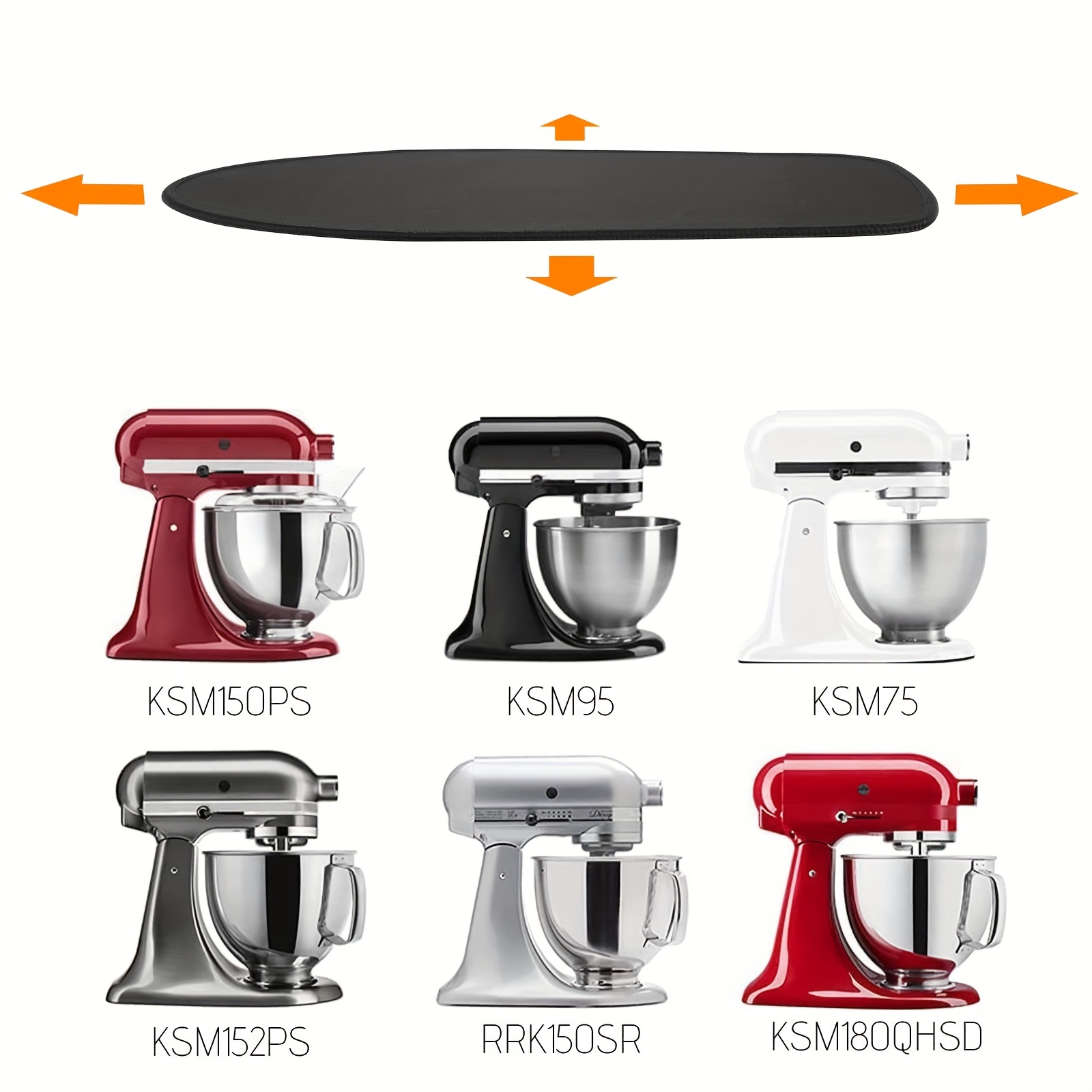 Mixer Sliding Mat for KitchenAid Stand Mixer, Kitchen Appliance