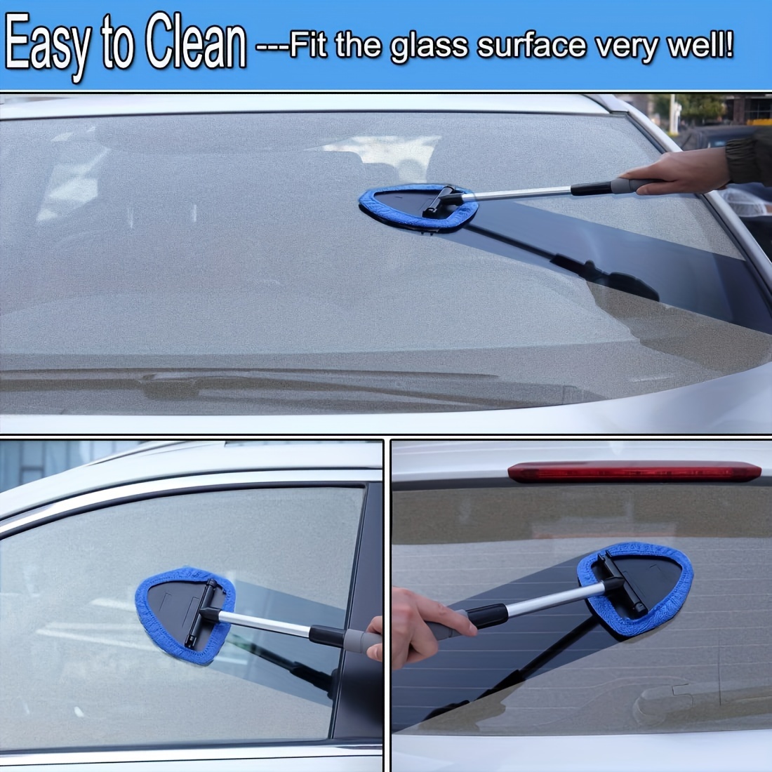 Car Window Cleaner Windshield Cleaning Tool Auto Glass - Temu