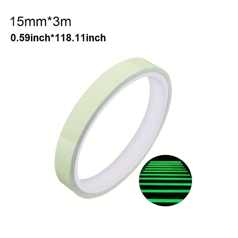 Glow In Dark Fishing Tape Fluorescent Green Roll Sticker - Temu