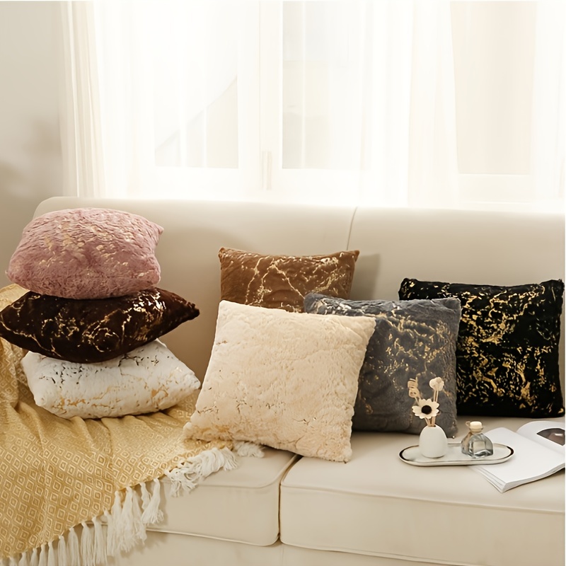 SALE Luxury Soft Cream Beige Velvet Designer Pillow Cover, Decorative  Pillows for Bed Decorative Pillows for Couch Decorative Throw Pillow 