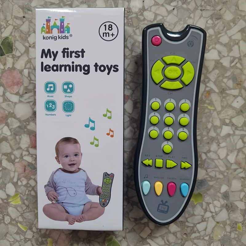 bébé simulation musical à distance tv contrôleur instrument avec musique  anglais apprentissage télécommande jouet développement précoce jouets  cognitifs éducatifs Uniquement 15,99 € PatPat EUR Mobile