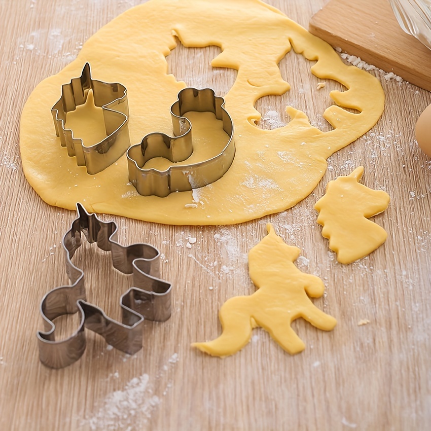 3 Pezzi Formine Biscotti A Forma Unicorno Stampo Caramelle - Temu  Switzerland